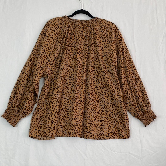 Maurices Leopard Print Women's Top 3X - Picture 9 of 9